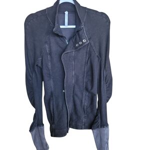 Free People Movement  Small Black Jacket